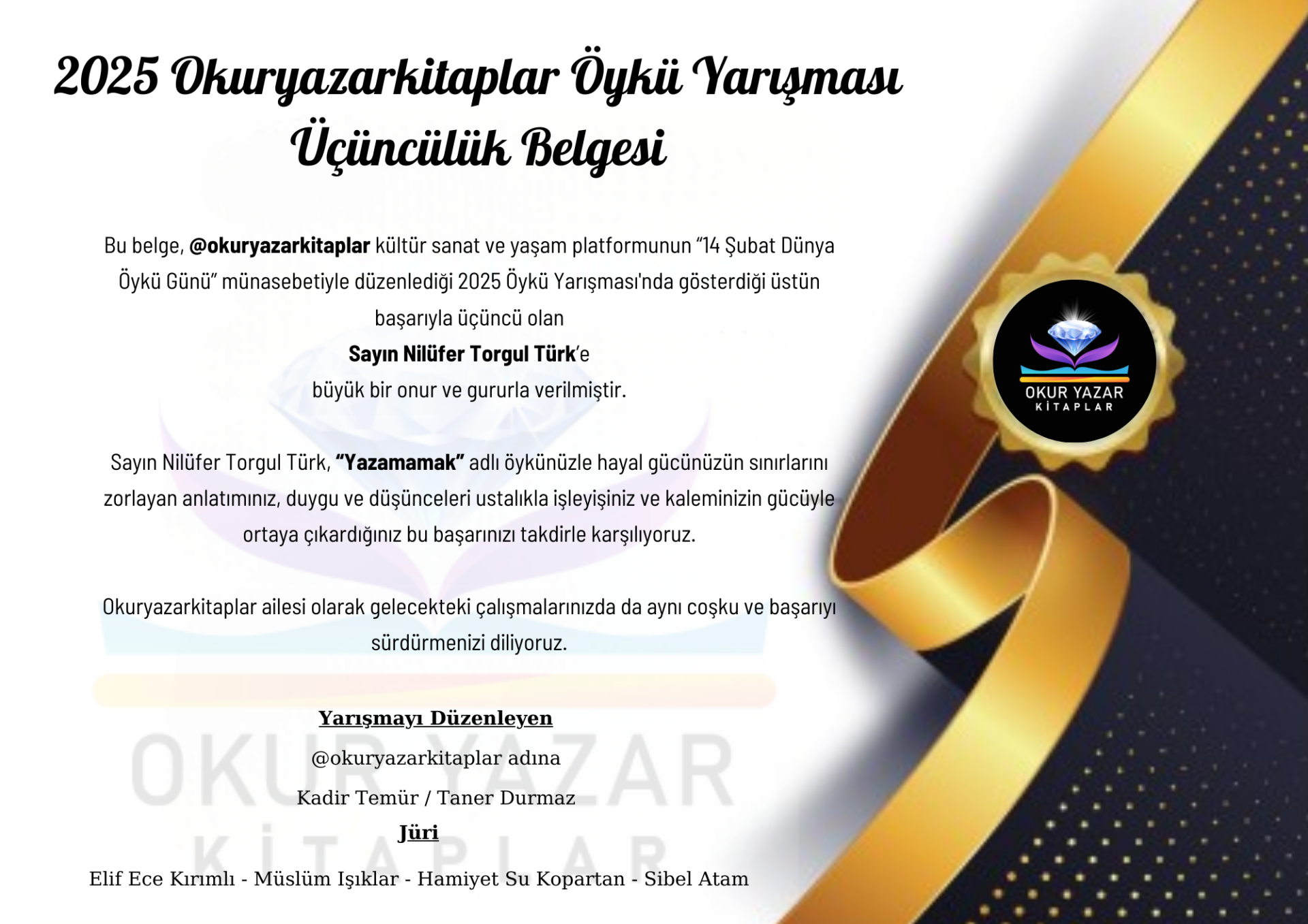 yazamamak-nilüfer türk-3. öykü